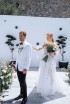 Mykonos luxury elopement - style shoot at Mykonos Riviera